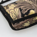 PRADA Hand Bag Nylon Black Silver Auth 115020-16