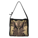 PRADA Hand Bag Nylon Black Silver Auth 115020-2