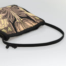 PRADA Hand Bag Nylon Black Silver Auth 115020-7