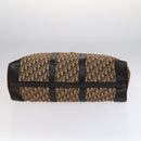 Christian Dior Trotter Canvas Boston Bag Brown Auth 115046-5
