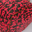 LOUIS VUITTON Monogram Graffiti Speedy 30 Hand Bag Pink M93704 LV Auth 115047AV-15