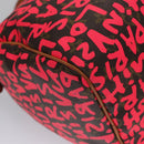 LOUIS VUITTON Monogram Graffiti Speedy 30 Hand Bag Pink M93704 LV Auth 115047AV-16