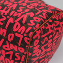 LOUIS VUITTON Monogram Graffiti Speedy 30 Hand Bag Pink M93704 LV Auth 115047AV-17