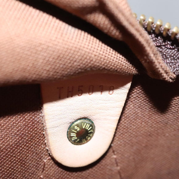 LOUIS VUITTON Monogram Graffiti Speedy 30 Hand Bag Pink M93704 LV Auth 115047AV