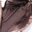 BURBERRY Nova Check Shoulder Bag Canvas Red Auth 115048-11