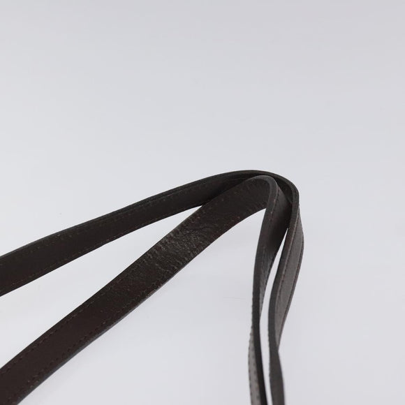 BURBERRY Nova Check Shoulder Bag Canvas Red Auth 115048