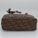 Christian Dior Romantic Trotter Canvas Shoulder Bag PVC Brown Auth 115054-6