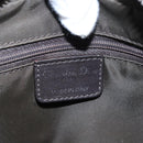 Christian Dior Romantic Trotter Canvas Shoulder Bag PVC Brown Auth 115054-19