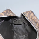 Christian Dior Romantic Trotter Canvas Shoulder Bag PVC Brown Auth 115054-20