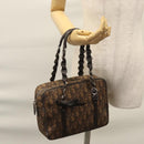 Christian Dior Romantic Trotter Canvas Shoulder Bag PVC Brown Auth 115054-24