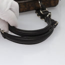 Christian Dior Romantic Trotter Canvas Shoulder Bag PVC Brown Auth 115054-8