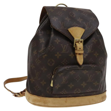 LOUIS VUITTON Monogram Montsouris MM Backpack M51136 LV Auth 115066