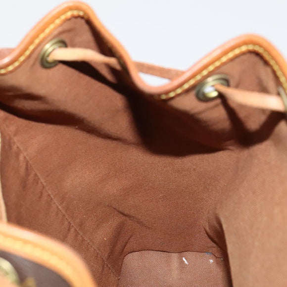 LOUIS VUITTON Monogram Montsouris MM Backpack M51136 LV Auth 115066