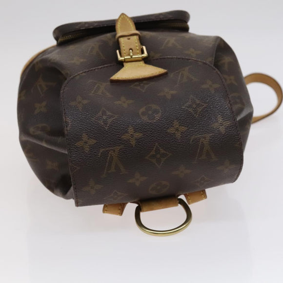 LOUIS VUITTON Monogram Montsouris MM Backpack M51136 LV Auth 115066
