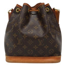 LOUIS VUITTON Monogram Noe BB Shoulder Bag M40817 LV Auth 115070-2