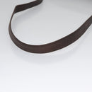 Christian Dior Trotter Canvas Shoulder Bag Brown Auth 115096-7