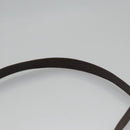 Christian Dior Trotter Canvas Shoulder Bag Brown Auth 115096-8