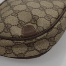 GUCCI GG Supreme Web Sherry Line Shoulder Bag PVC Red 156 02 066 Auth 115100-14