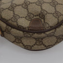 GUCCI GG Supreme Web Sherry Line Shoulder Bag PVC Red 156 02 066 Auth 115100-16