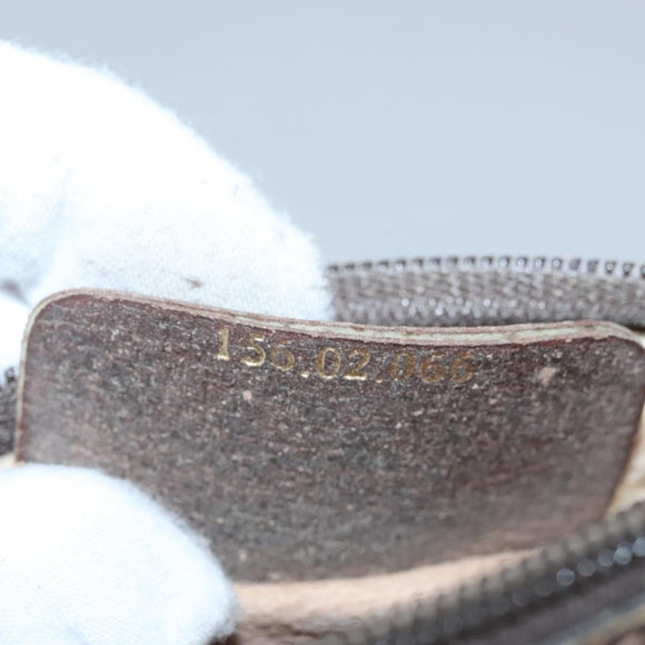 GUCCI GG Supreme Web Sherry Line Shoulder Bag PVC Red 156 02 066 Auth 115100