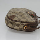 GUCCI GG Supreme Web Sherry Line Shoulder Bag PVC Red 156 02 066 Auth 115100-3