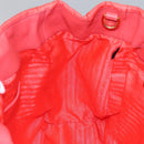 PRADA Hand Bag Nylon 2way Orange Gold Auth 115130-18