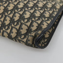Christian Dior Trotter Canvas Shoulder Bag Navy Auth 115143-14
