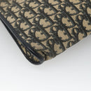 Christian Dior Trotter Canvas Shoulder Bag Navy Auth 115143-17