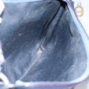 Christian Dior Trotter Canvas Shoulder Bag Navy Auth 115143-18