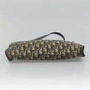Christian Dior Trotter Canvas Shoulder Bag Navy Auth 115143-5