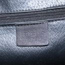 Burberrys Nova Check Business Bag PVC Leather Gray Auth 115156-17