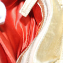 FENDI Shoulder Bag Leather Gold Auth 115157-20