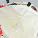 BURBERRY Tote Bag Nylon Gold White Auth 115199V-18