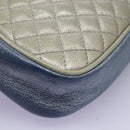 GUCCI Shoulder Bag Leather Red Blue 534951 Auth 115205-16