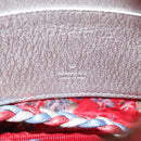 GUCCI Shoulder Bag Leather Red Blue 534951 Auth 115205-19