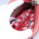 GUCCI Shoulder Bag Leather Red Blue 534951 Auth 115205-11