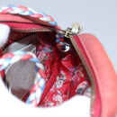 GUCCI Shoulder Bag Leather Red Blue 534951 Auth 115205-20