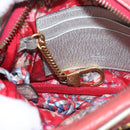 GUCCI Shoulder Bag Leather Red Blue 534951 Auth 115205-23
