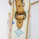 LOUIS VUITTON Monogram Multicolor lift Shoulder Bag White M40055 LV Auth 115206V-9