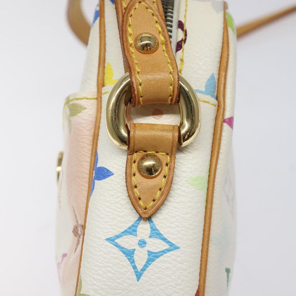 LOUIS VUITTON Monogram Multicolor lift Shoulder Bag White M40055 LV Auth 115206V