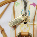 LOUIS VUITTON Monogram Multicolor lift Shoulder Bag White M40055 LV Auth 115206V-10