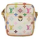 LOUIS VUITTON Monogram Multicolor lift Shoulder Bag White M40055 LV Auth 115206V-13