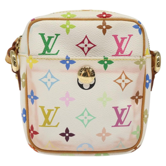 LOUIS VUITTON Monogram Multicolor lift Shoulder Bag White M40055 LV Auth 115206V