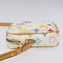 LOUIS VUITTON Monogram Multicolor lift Shoulder Bag White M40055 LV Auth 115206V-4