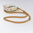 LOUIS VUITTON Monogram Multicolor lift Shoulder Bag White M40055 LV Auth 115206V-7