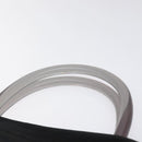 PRADA Hand Bag Satin Black Auth 115213-8