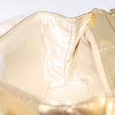 CHANEL Chain Shoulder Bag Leather Gold CC Auth 115214V-19