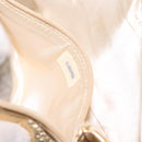 CHANEL Chain Shoulder Bag Leather Gold CC Auth 115214V-21