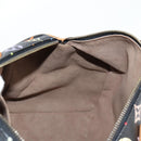 LOUIS VUITTON Monogram Multicolor Speedy 30 Hand Bag Black M92642 Auth 115221V-24