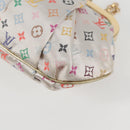LOUIS VUITTON Monogram Satin Omoniere Hand Bag Multicolor M92060 Auth 115225SM-17